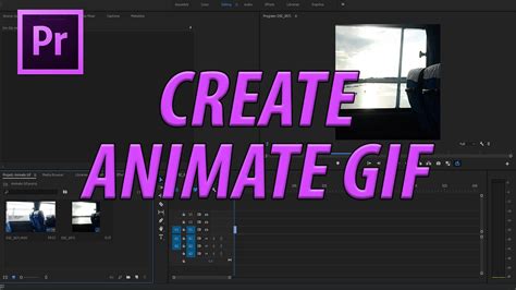 how to make a gif in premiere